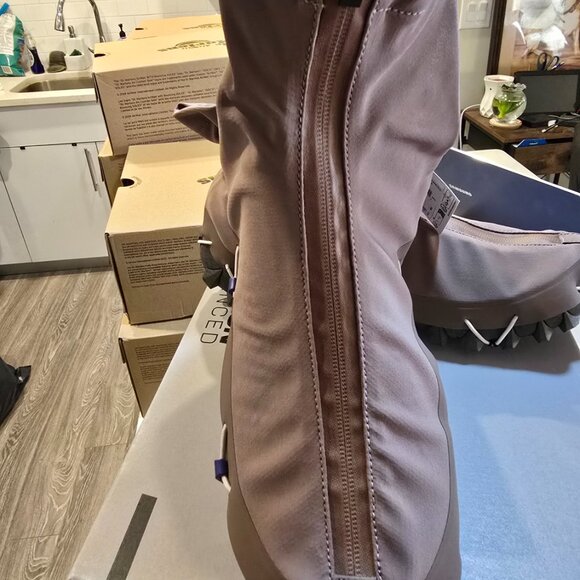 Salomon Snowclog Advanced Iron/Silver Cloud L47590200 Mule Slides Men's Sz 12 - Picture 3 of 15